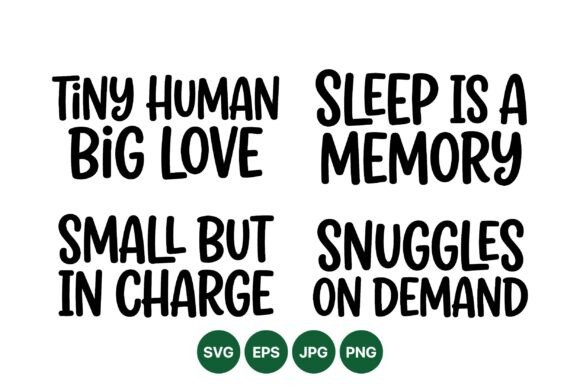 Cute Baby Quote SVG Designs