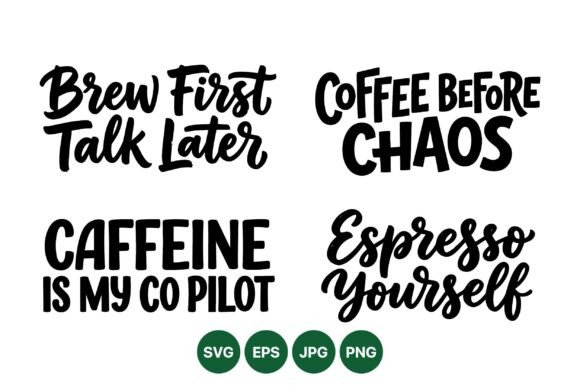Funny Coffee Quote SVG Designs: A Designer's Review