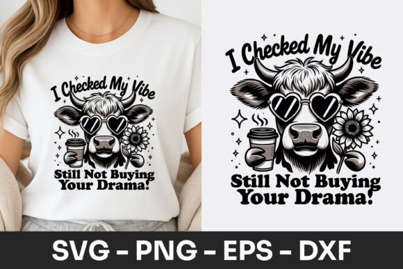 Funny Cow Sarcastic Quote SVG PNG