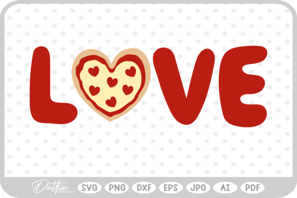 Love Pizza Quote SVG PNG DXF: A Designer's Review