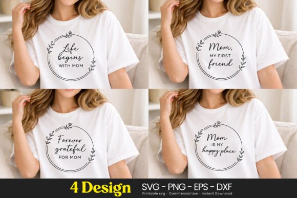 Mom Quote SVG Mother’s Day Typography