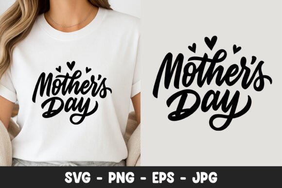 Mothers Day Cute Script Quote SVG PNG