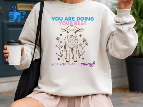 Motivational Lamb Quote SVG