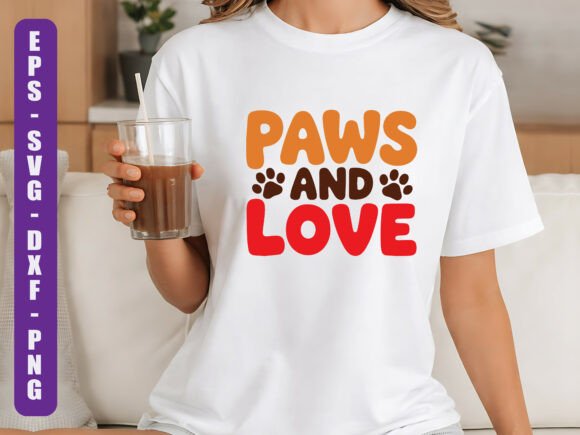 Paws and Love Pet Quote SVG: A Designer's Review