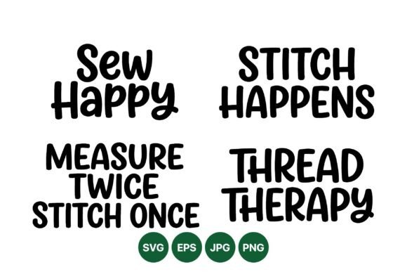 Sewing Quote SVG Design Set: A Designer's Review